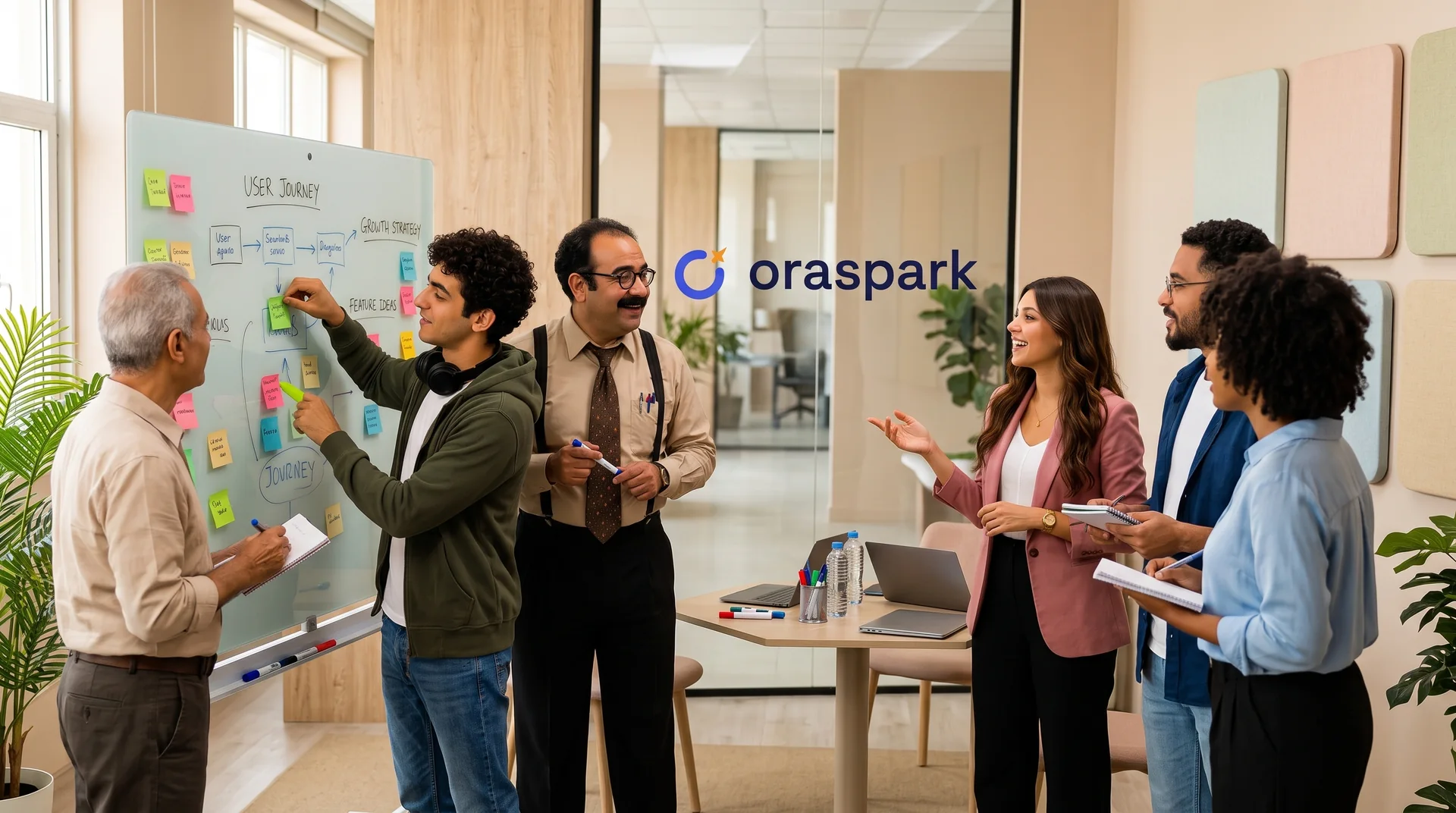 Professionals learning together